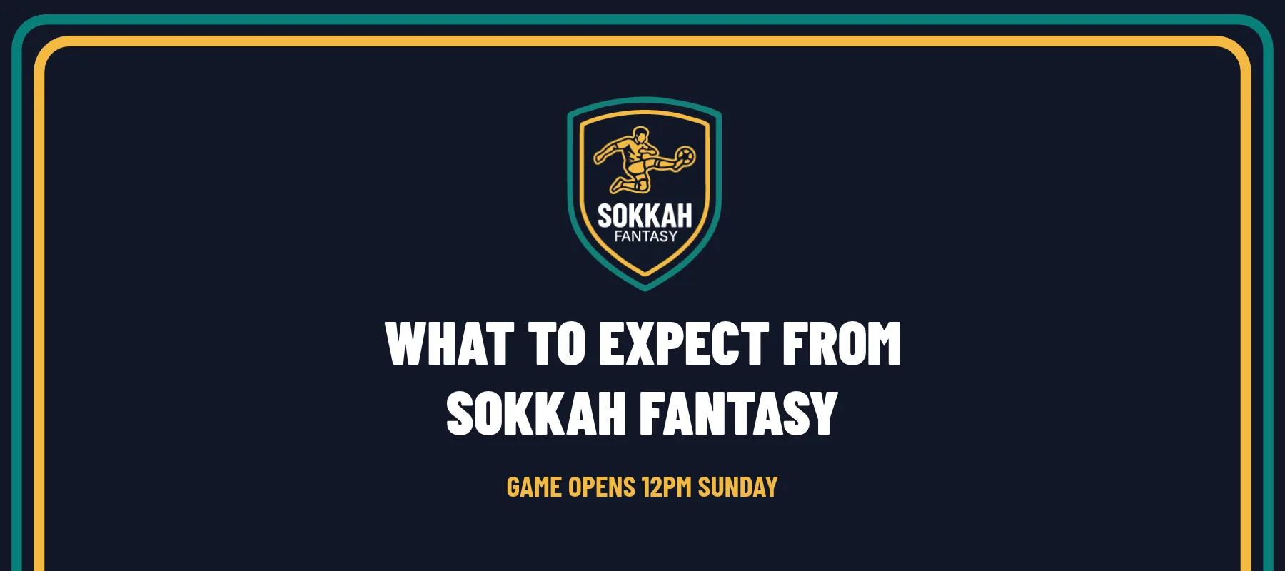 What to expect from Sokkah Fantasy - opens 12pm Sunday.